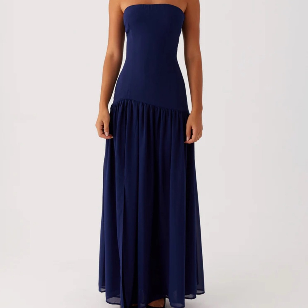 Peppermayo Eden Strapless Maxi Dress